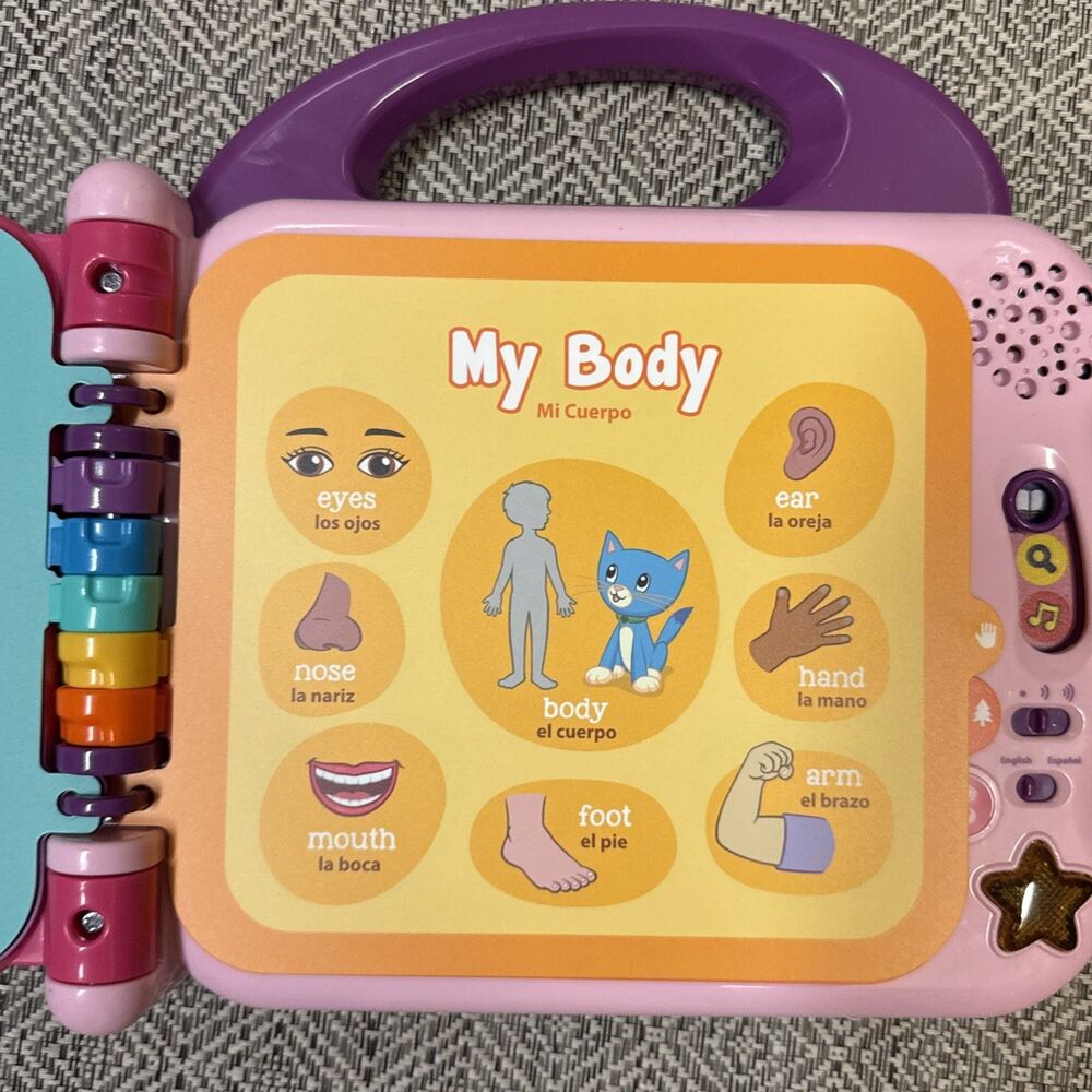 Leap Frog Scout and Violet 100 Words Book (Pink) Excellent Condition-Works - Picture 5 of 11